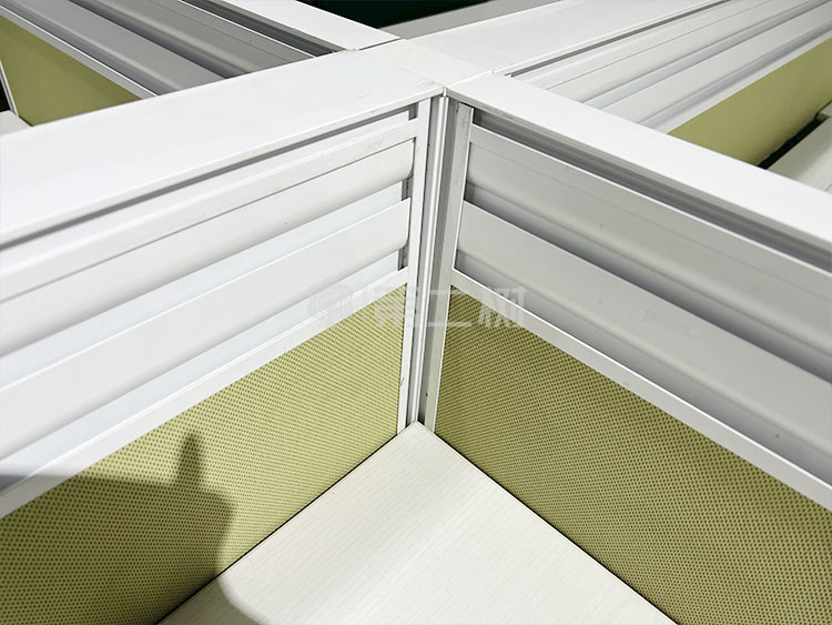 9成新玛祖铭立二手办公桌电脑桌职员桌子员工屏风工位直条桌