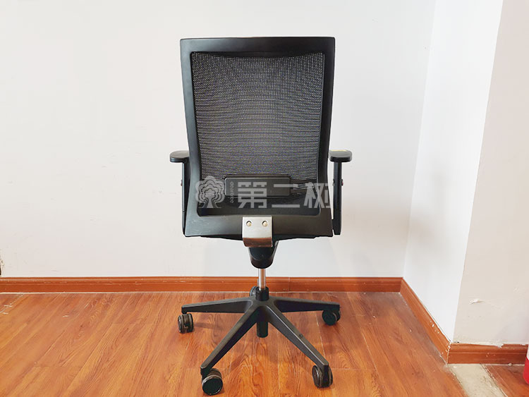 85成新黑色二手办公椅电脑椅员工二手椅子职员椅