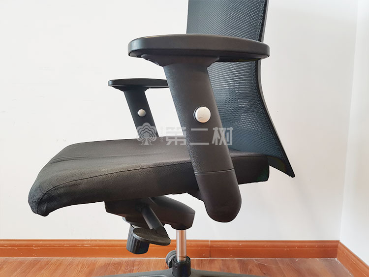 85成新黑色二手办公椅电脑椅员工二手椅子职员椅