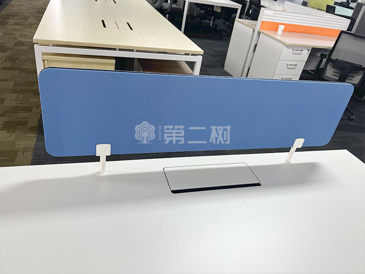9成新诺梵L型二手办公桌电脑桌职员桌员工屏风工位