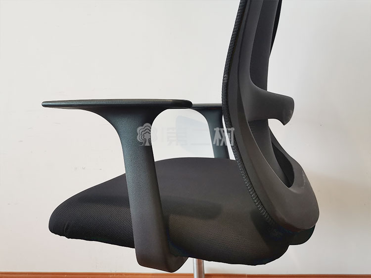 9成新圣奥二手办公椅电脑椅职员椅员工座椅黑色网布二手椅子