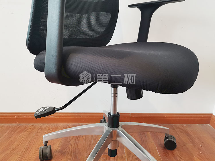 9成新圣奥二手办公椅电脑椅职员椅员工座椅黑色网布二手椅子