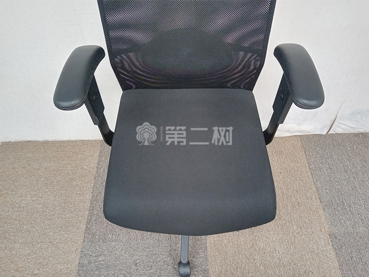 9成新美时Lamex二手办公椅转椅电脑椅透气网布员工椅 带腰托