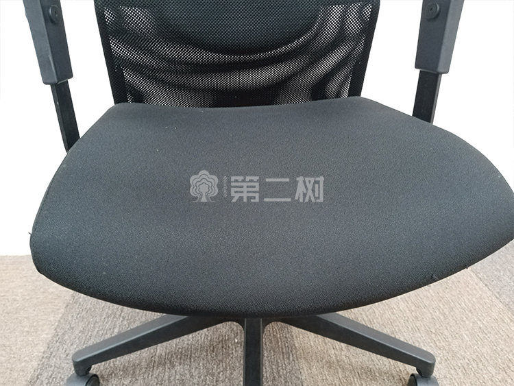 9成新美时Lamex二手办公椅转椅电脑椅透气网布员工椅 带腰托