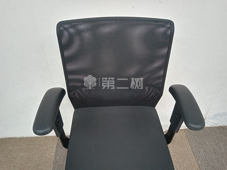 9成新美时Lamex二手办公椅转椅电脑椅透气网布员工椅 带腰托