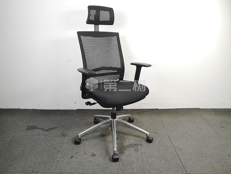 9成新网布二手办公椅电脑椅职员椅简约网布座椅员工椅子 带头枕