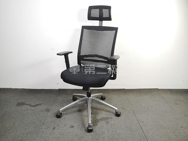 9成新网布二手办公椅电脑椅职员椅简约网布座椅员工椅子 带头枕