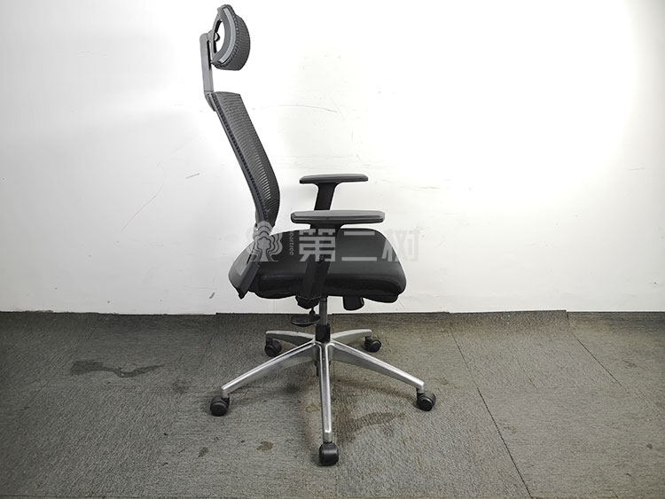 9成新网布二手办公椅电脑椅职员椅简约网布座椅员工椅子 带头枕