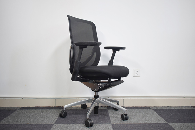 9成新冈村奥卡姆拉Zephyr系列二手人体工学椅办公椅电脑椅网布职员椅
