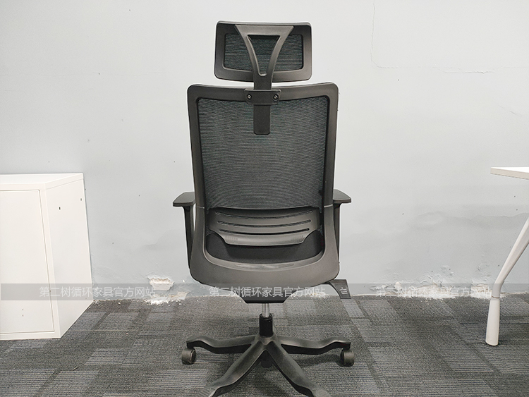 9成新国产二手网布办公椅带头枕电脑椅主管经理椅转椅