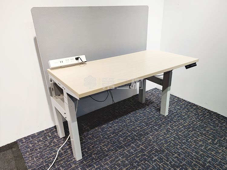 圣奥二手升降桌电动升降办公桌电脑桌职员桌子 科技办公