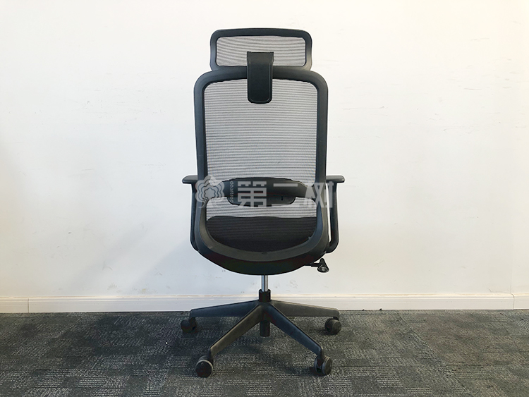 9成新欧林ONLEAD二手办公椅 带头枕网布电脑椅家用书房转椅