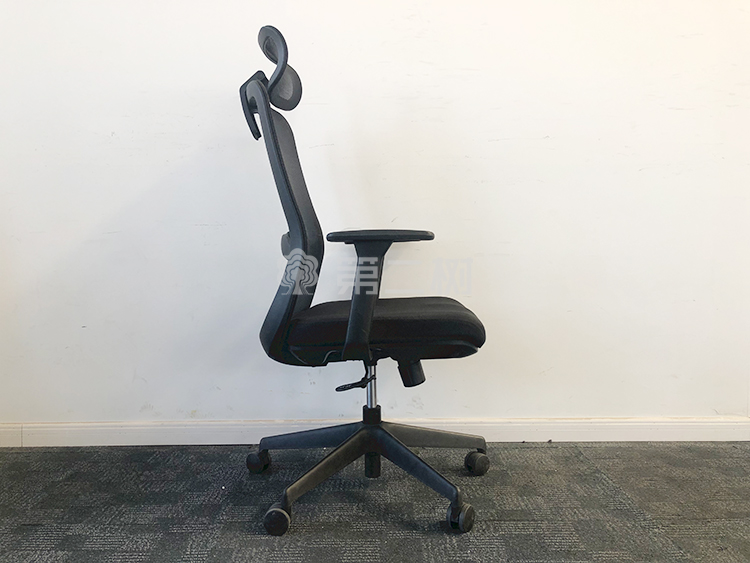 9成新欧林ONLEAD二手办公椅 带头枕网布电脑椅家用书房转椅