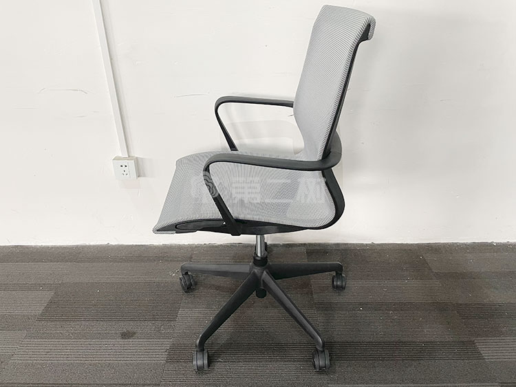 黎明二手办公椅员工电脑椅可升降网布二手椅子 9成新