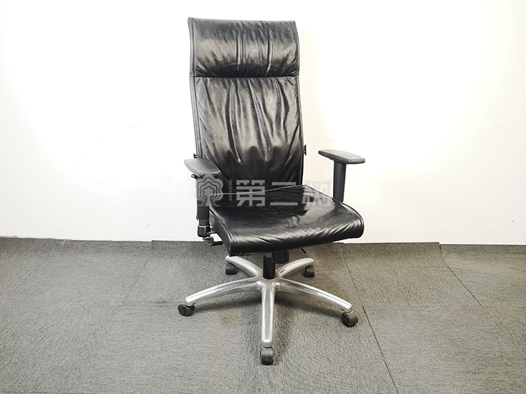 皮质二手办公椅电脑椅高椅背老板椅大班椅升降椅