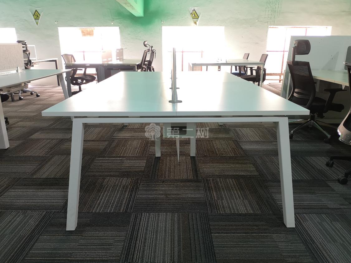 9成新开放式二手办公桌电脑桌屏风工位职员桌子