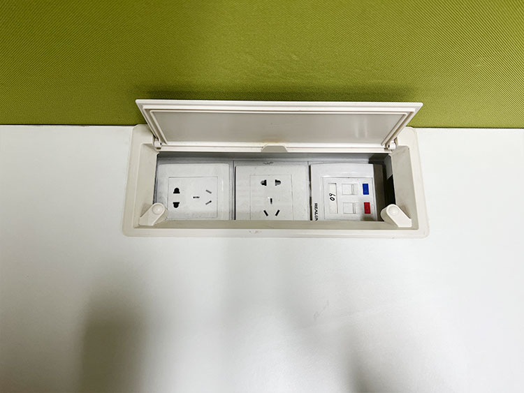 欧林ONLEAD二手办公桌电脑桌屏风工位职员桌 二手桌子