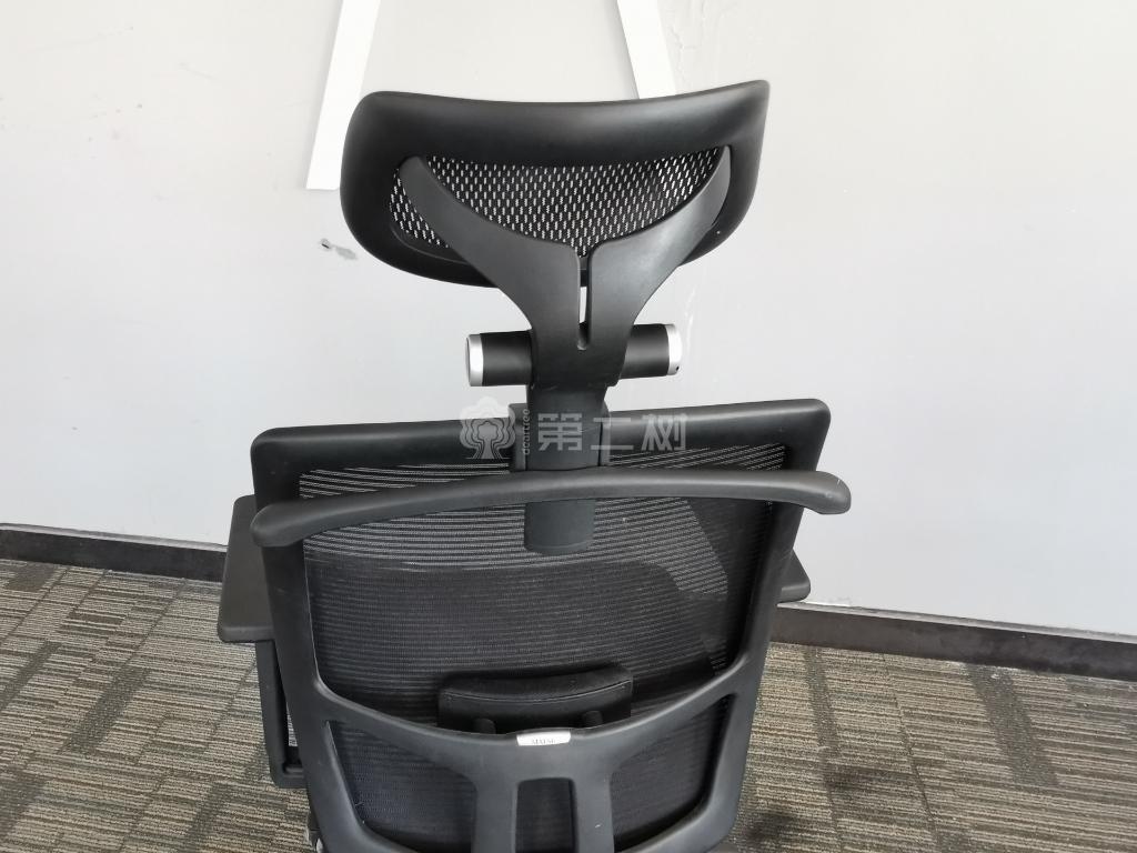 9成新玛祖铭立二手网布办公椅电脑椅职员椅子 带头枕