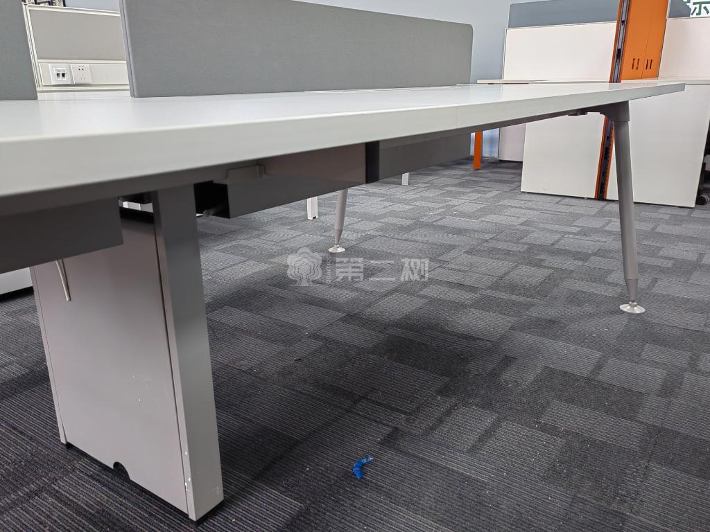9成新开放式二手办公桌员工工位职员电脑桌子