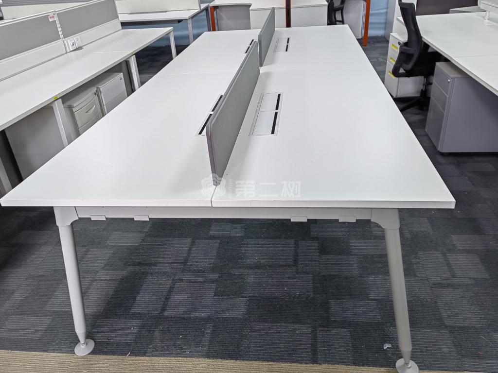 9成新开放式二手办公桌员工工位职员电脑桌子