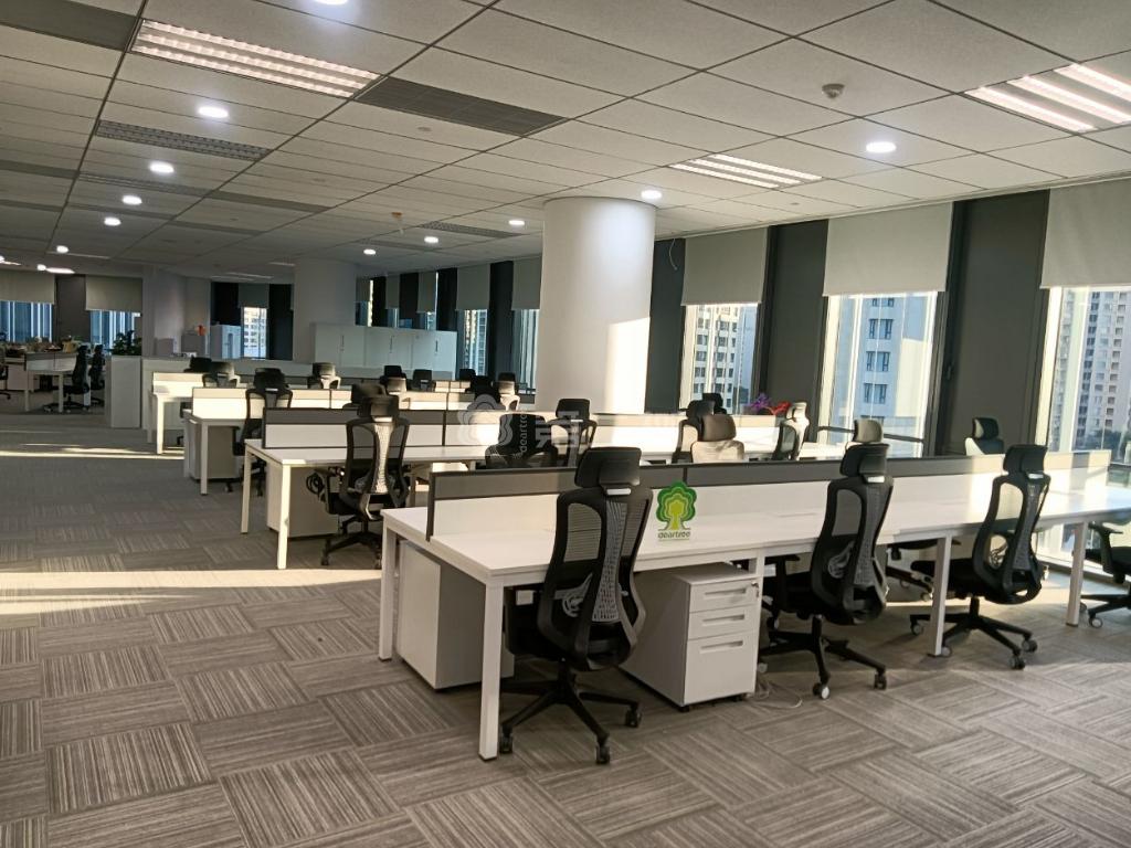 开放式二手办公桌电脑桌职员二手工位带屏风简约现代