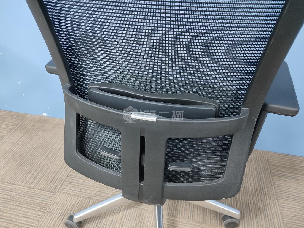 9成新玛祖铭立二手办公椅电脑椅员工职员升降椅 黑色网布座椅