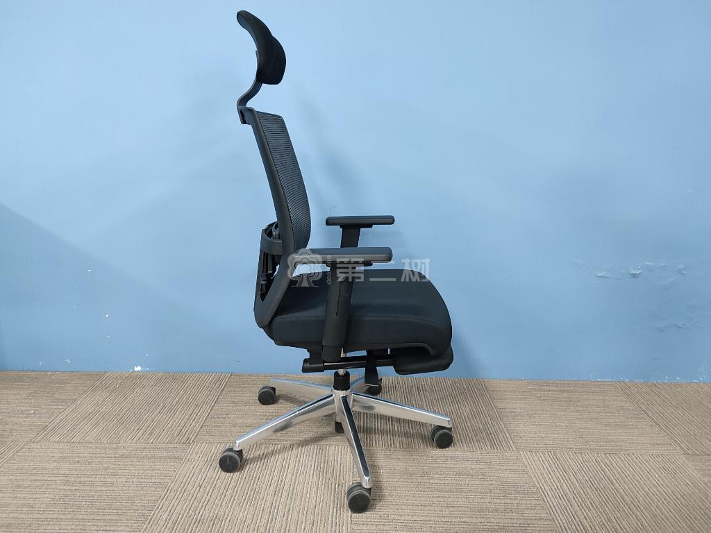 9成新玛祖铭立二手办公椅电脑椅员工职员升降椅 黑色网布座椅