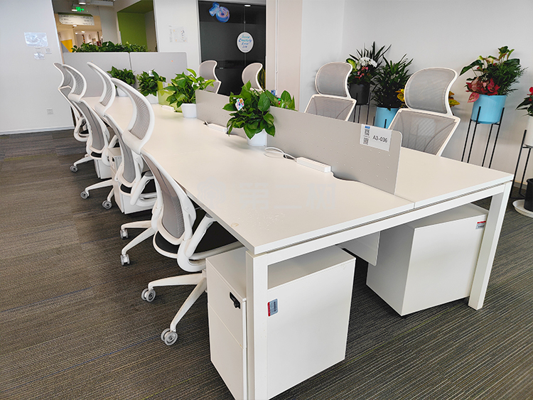 9成新品牌二手办公桌电脑桌职员办公桌屏风二手工位 1.2米尺寸