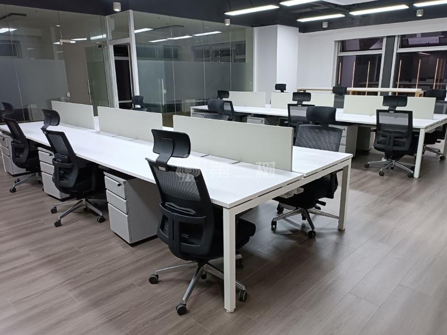 9成新美时二手办公桌员工开放式工位电脑桌职员桌子