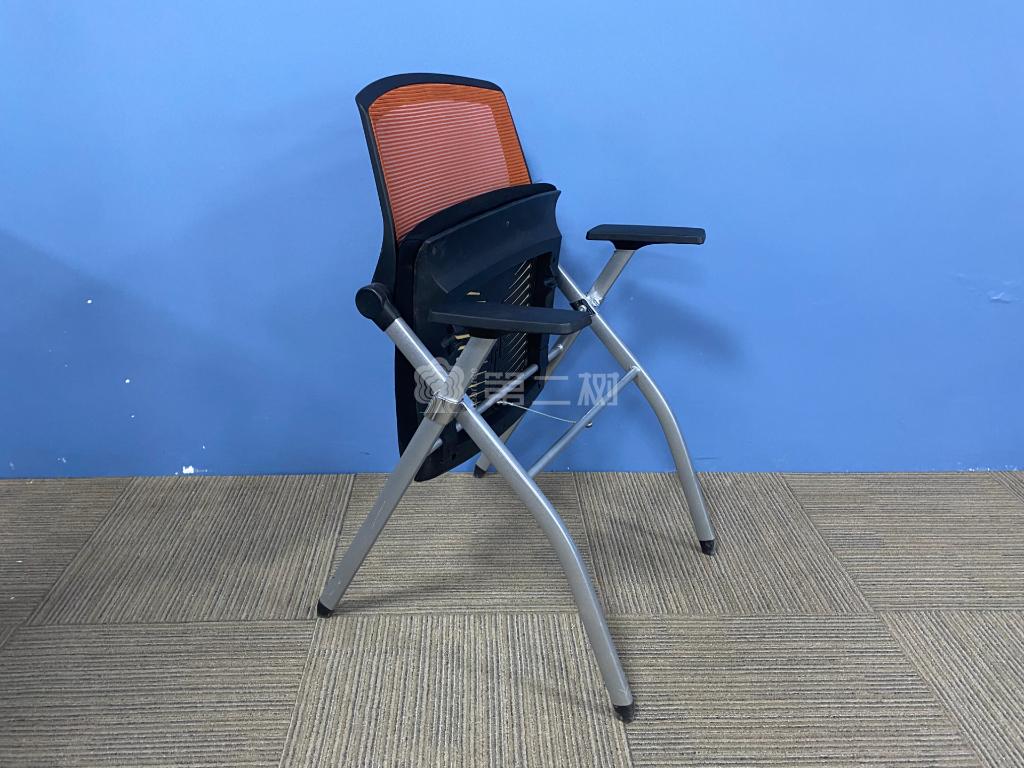 9成新简约二手折叠椅会议椅洽谈开会四脚椅子