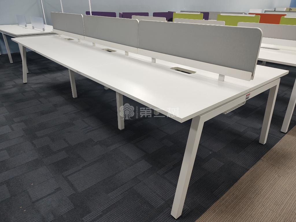 9成新百利文仪二手办公桌员工工位开放式电脑桌职员桌