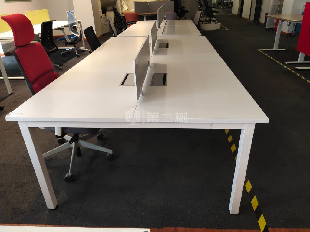 9成新雅风品牌二手办公桌员工电脑桌屏风工位二手卡座