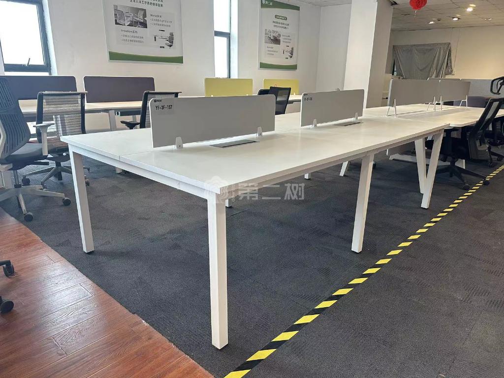 9成新雅风品牌二手办公桌员工电脑桌屏风工位二手卡座