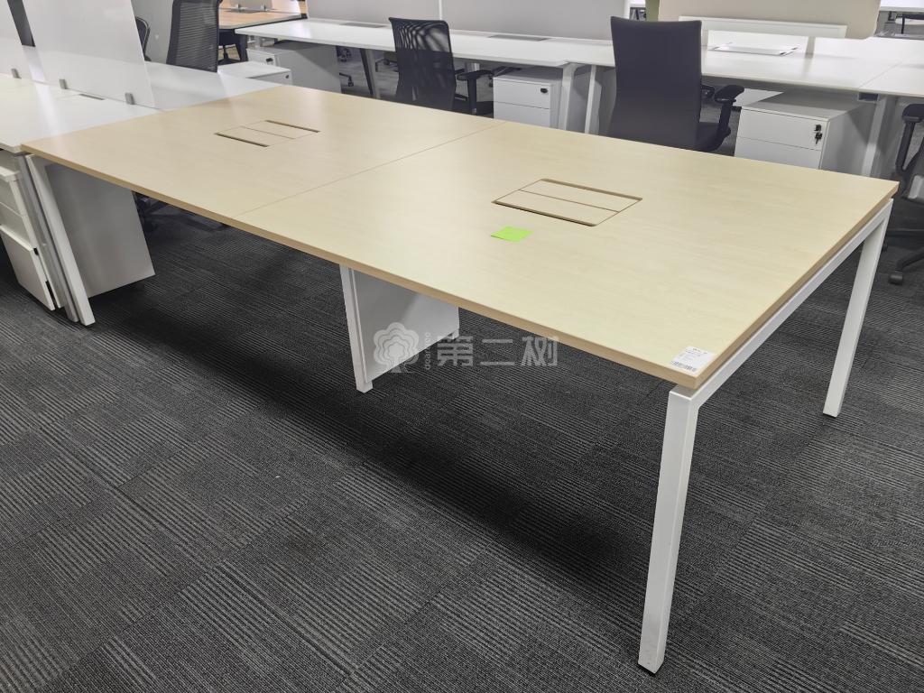 9成新Novah/诺梵二手开放式工位员工办公桌电脑桌直条桌子