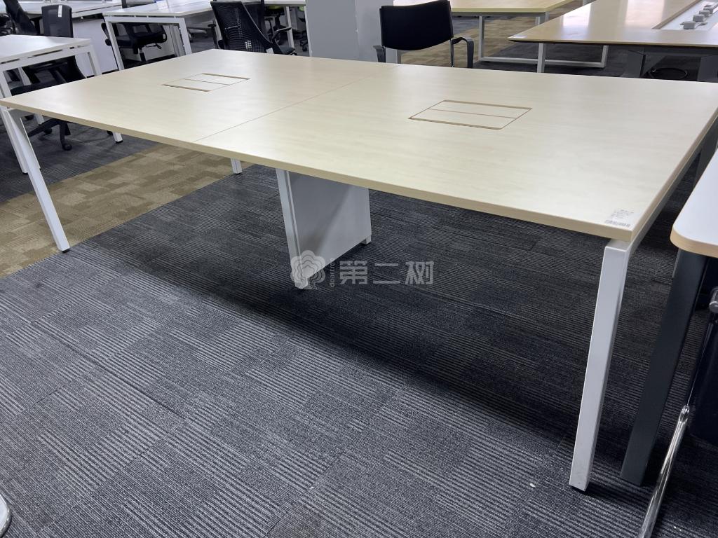 9成新Novah/诺梵二手开放式工位员工办公桌电脑桌直条桌子