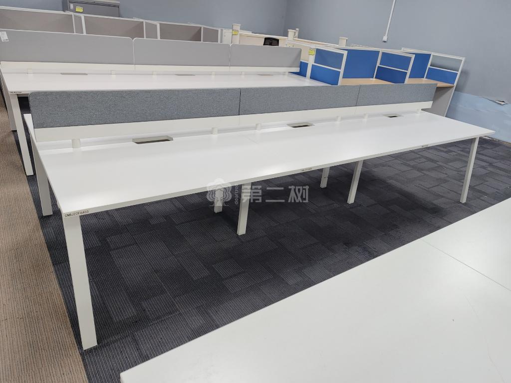 9成新诺伟二手开放式工位员工办公桌电脑桌职员桌