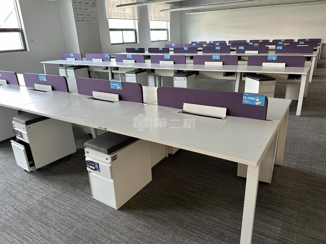 9成新科誉二手办公桌电脑桌职员桌屏风工位