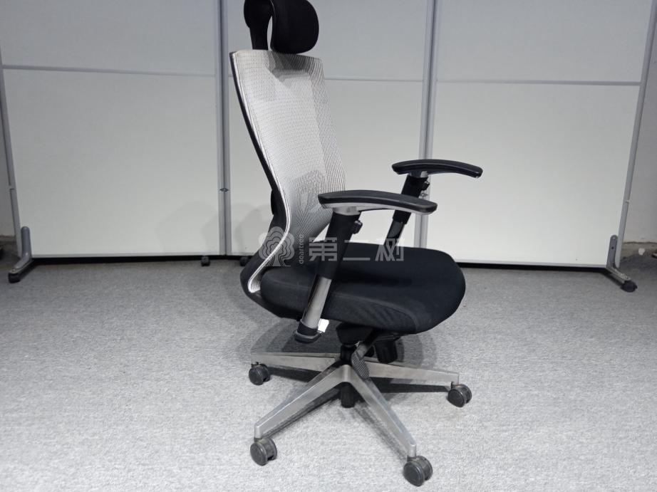 品牌二手办公椅电脑椅带腰托带头枕转椅家用椅子