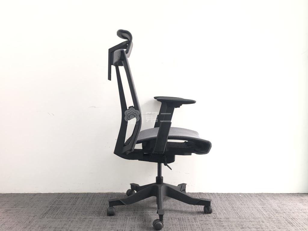国产品牌二手网布办公椅电脑椅转椅职员椅子带头枕
