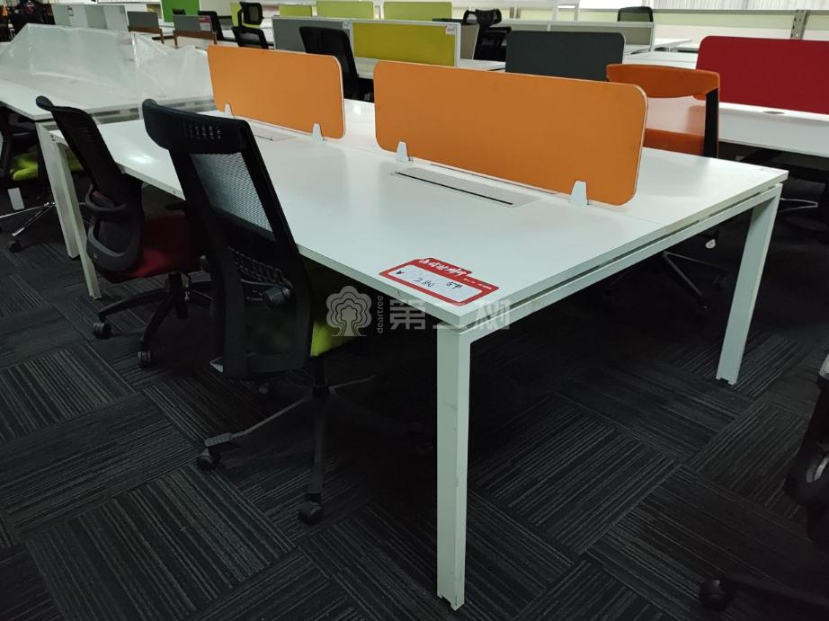 9成新诺伟二手开放式工位员工办公桌电脑桌职员桌子