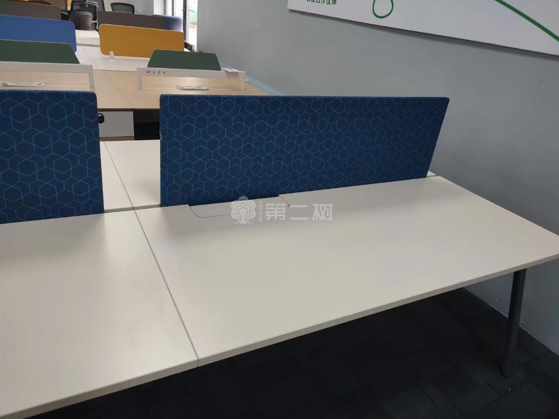 Haworth海沃氏二手开放式屏风工位员工办公桌电脑桌职员桌子