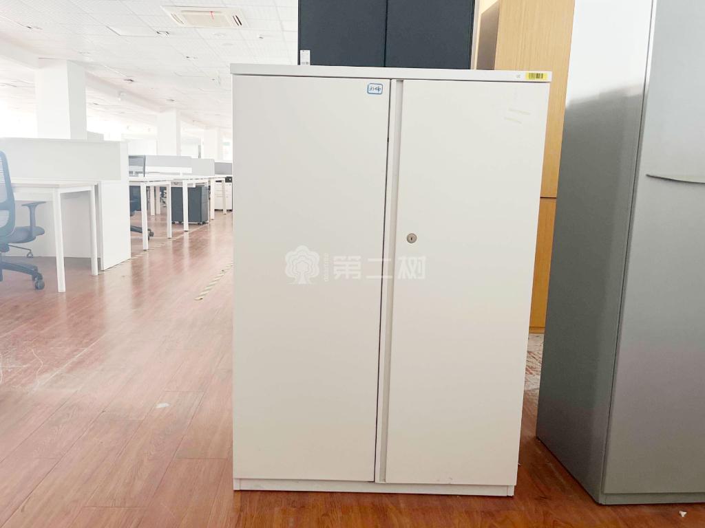 Haworth海沃氏二手文件柜钢制柜双开门柜子储物中柜