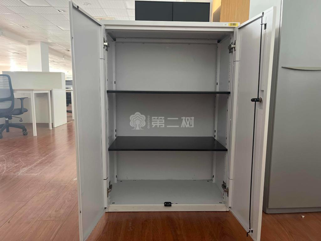 Haworth海沃氏二手文件柜钢制柜双开门柜子储物中柜