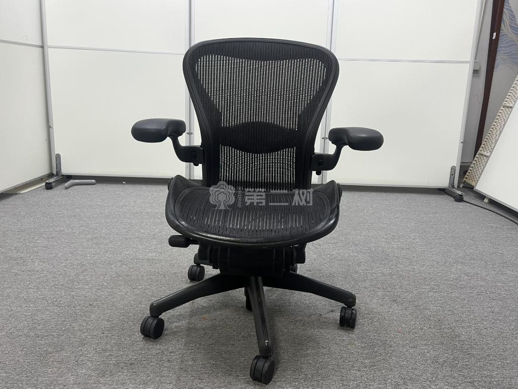 Hermanmiller/赫曼米勒二手Aeron1人体工学椅网布转椅办公椅电脑椅