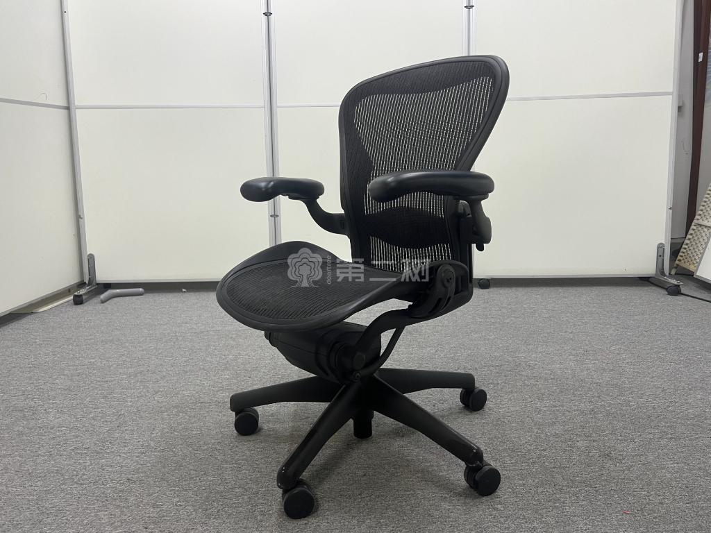 Hermanmiller/赫曼米勒二手Aeron1人体工学椅网布转椅办公椅电脑椅