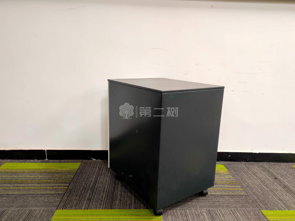 二手钢制小推柜文件柜可移动活动柜储物柜子