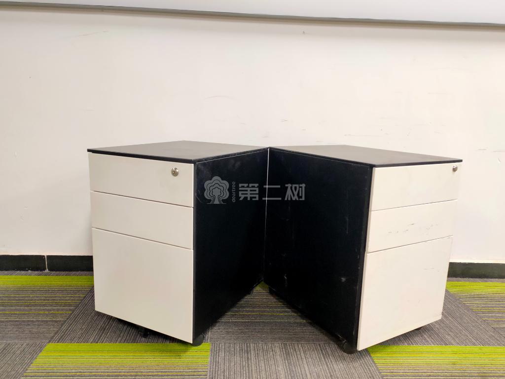 二手钢制小推柜文件柜可移动活动柜储物柜子