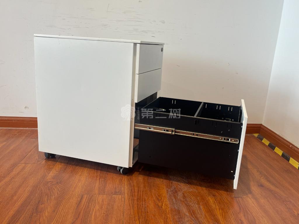 钢制二手活动柜小推柜桌下三抽柜储物柜子抽屉柜矮柜