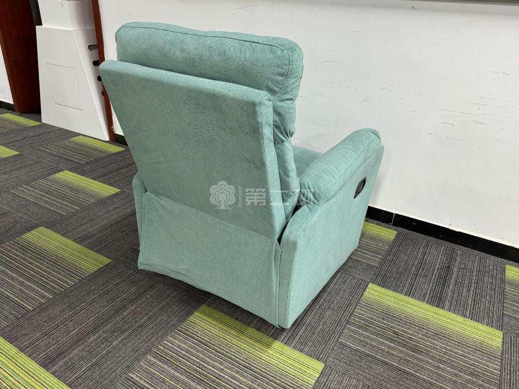 永艺品牌沙发椅布艺沙发躺椅休闲椅单人沙发