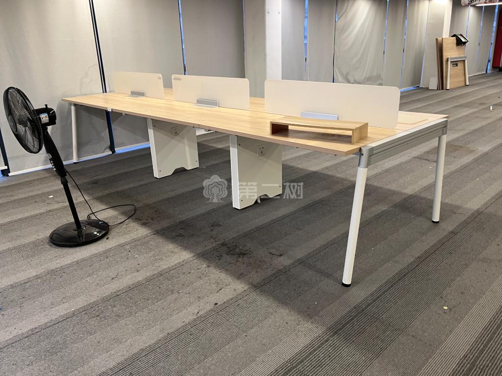 国产二手开放式工位员工办公桌电脑桌职员桌椅